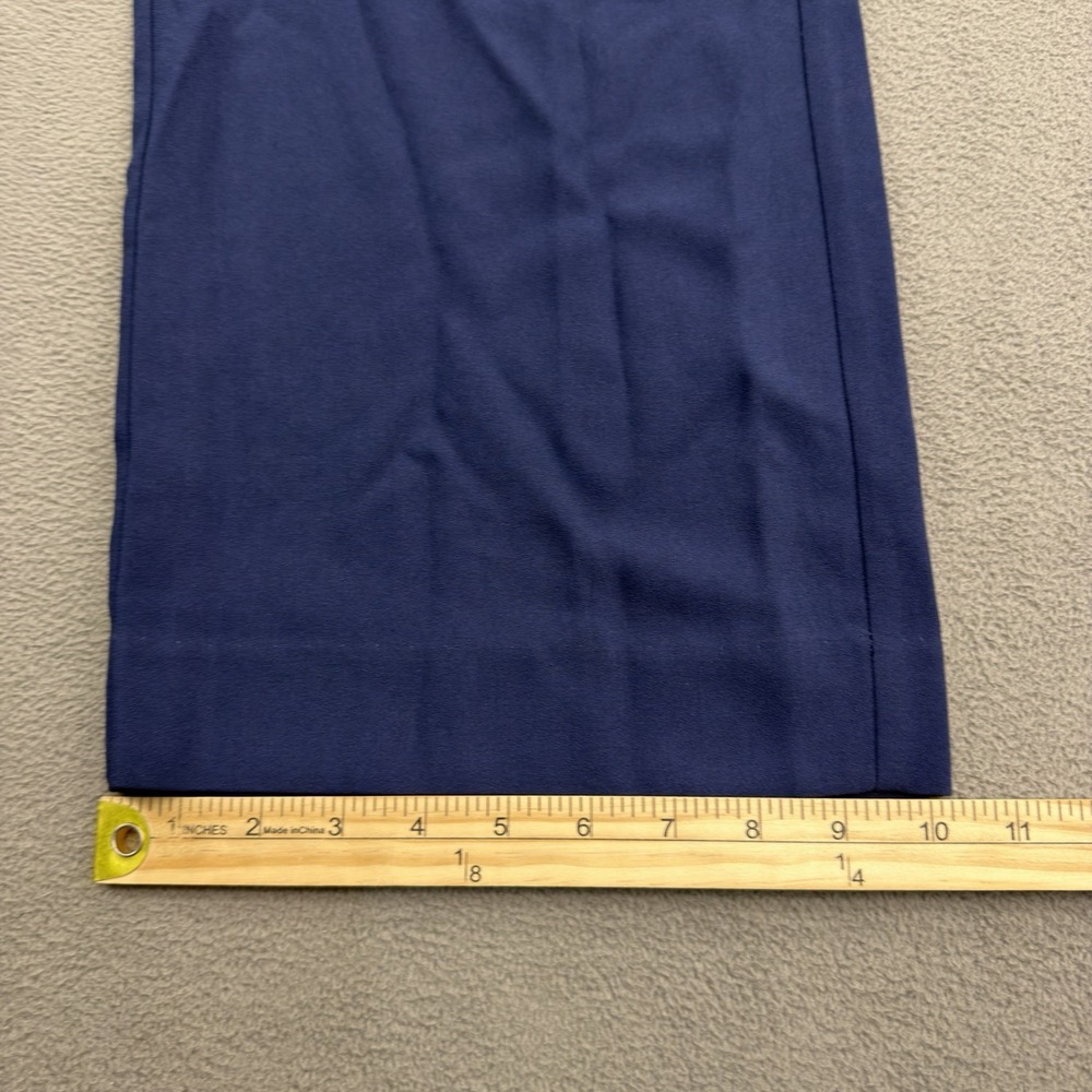 Lily‎ Pulitzer Strapless Kylo Navy Blue Jumpsuit Size 00 Wide Leg Crepe NWT 218 - Picture 12 of 14